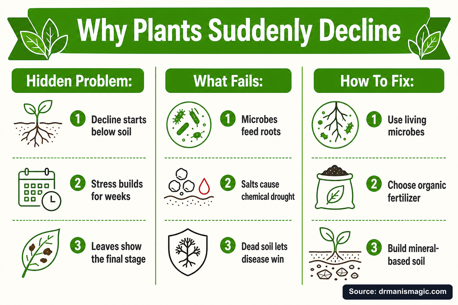 Why Plants Suddenly Decline infographic